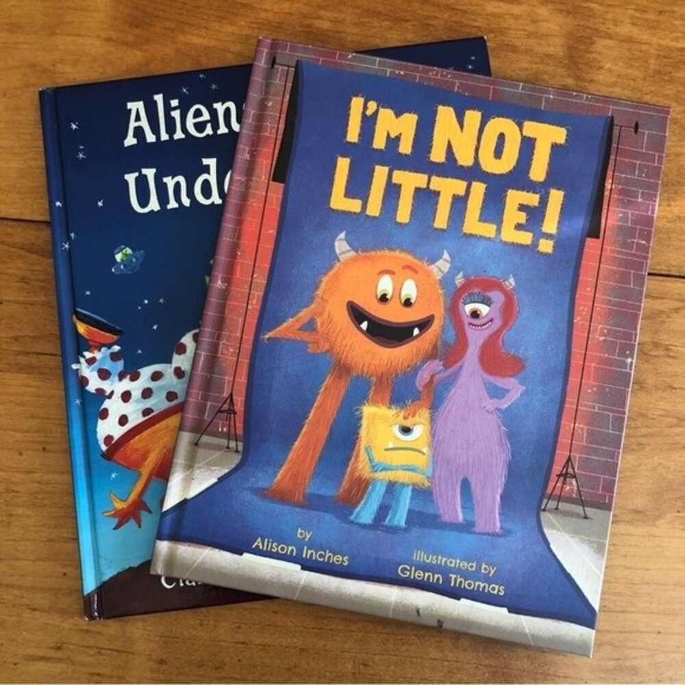 2 kids books . I’m not little! & Aliens love underpants